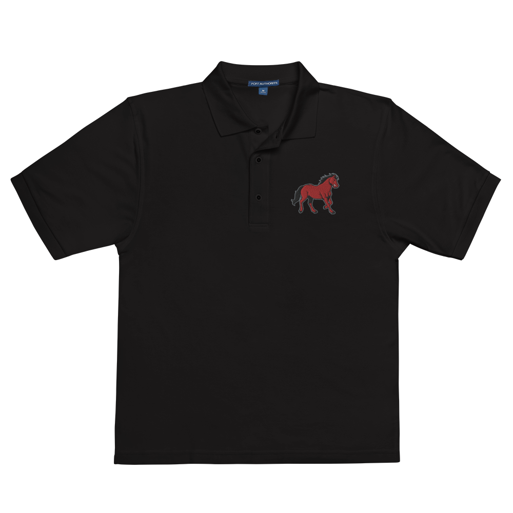 Enid Public Schools [Longfellow] | On Demand | Embroidered Men's Premium Polo