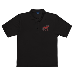 Enid Public Schools [Longfellow] | On Demand | Embroidered Men's Premium Polo