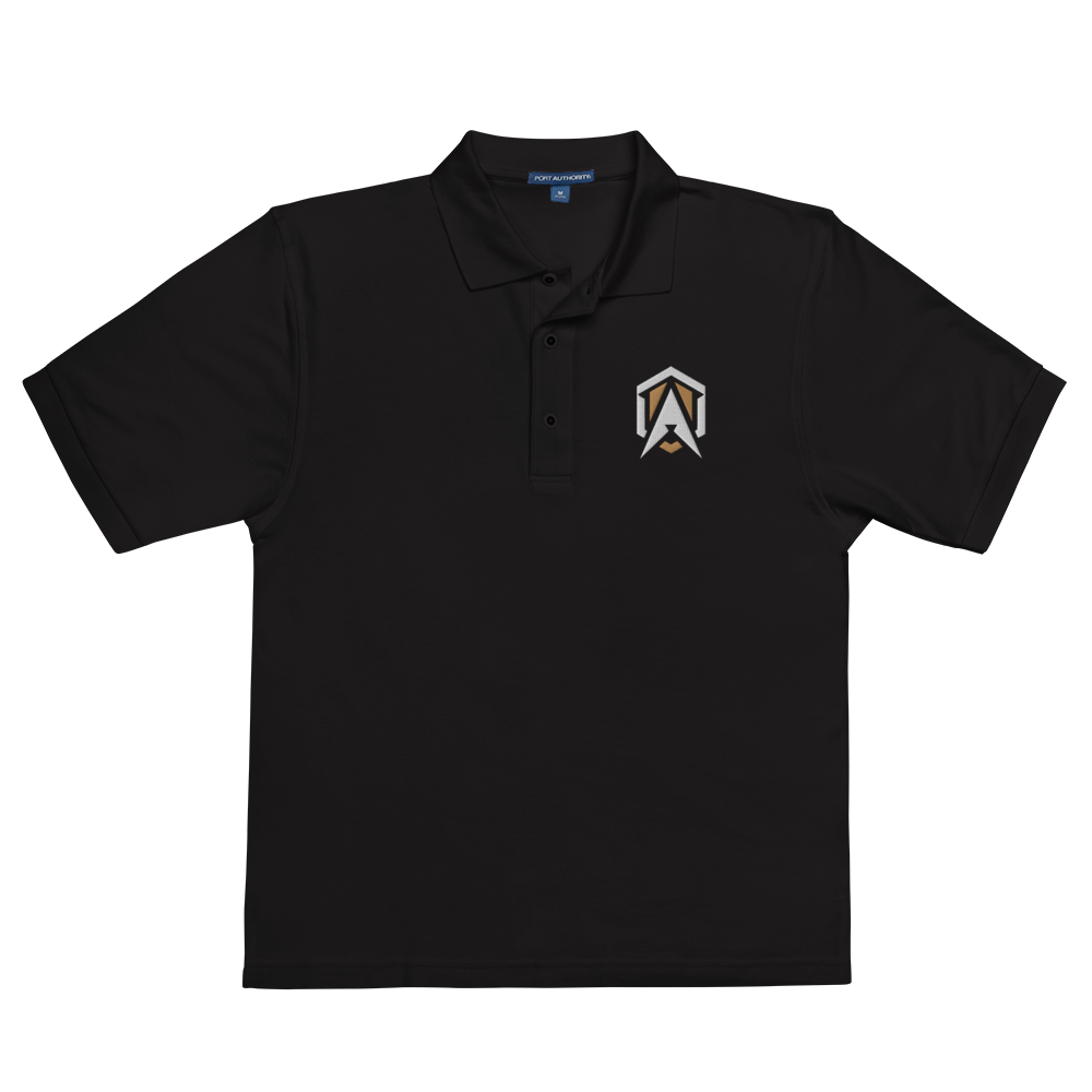 DAE AD | On Demand | Embroidered Men's Premium Polo Black