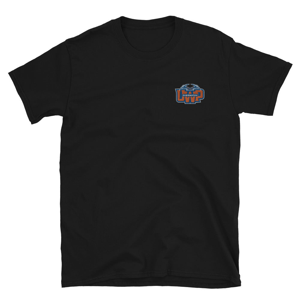 UW Platteville OW | On Demand | Embroidered Short-Sleeve Unisex T-Shirt