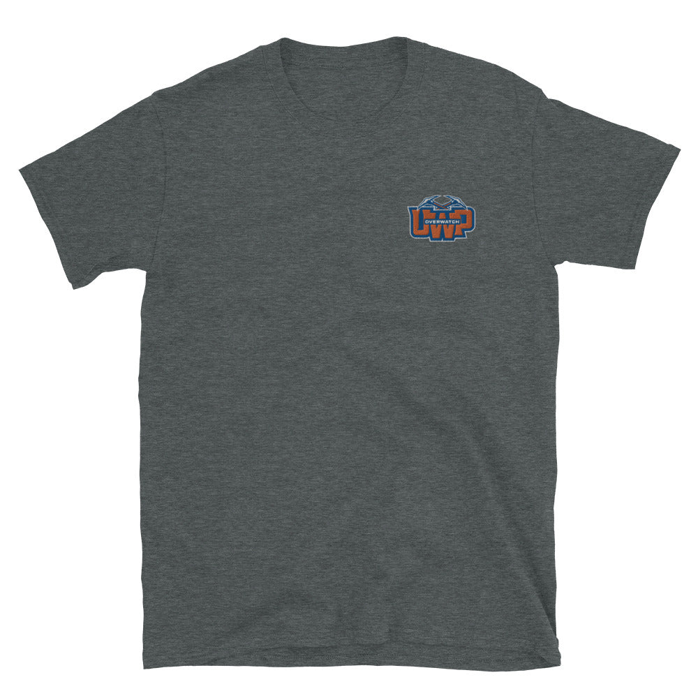 UW Platteville OW | On Demand | Embroidered Short-Sleeve Unisex T-Shirt