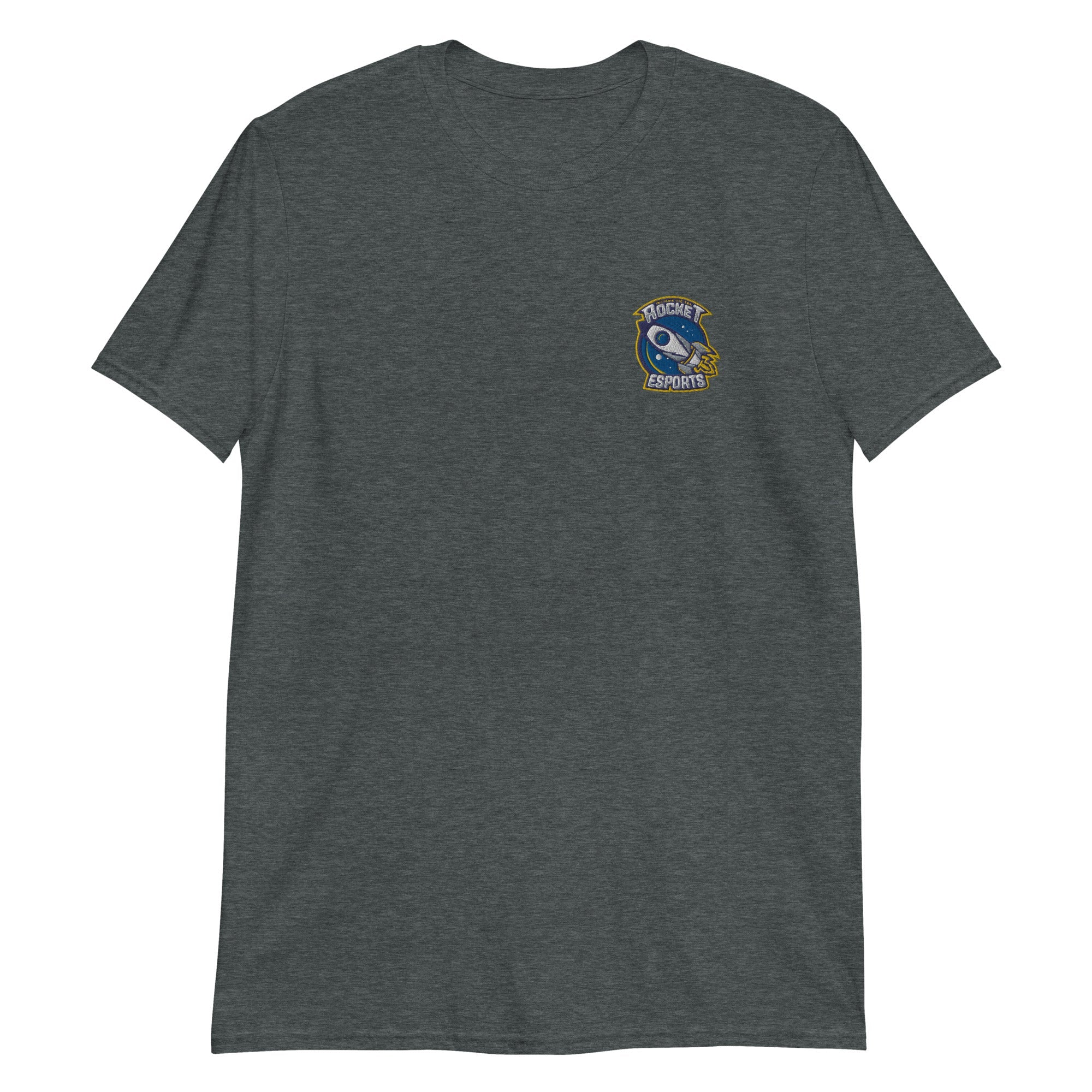 Indiana Digital Learning School | On Demand | Embroidered Short-Sleeve Unisex T-Shirt