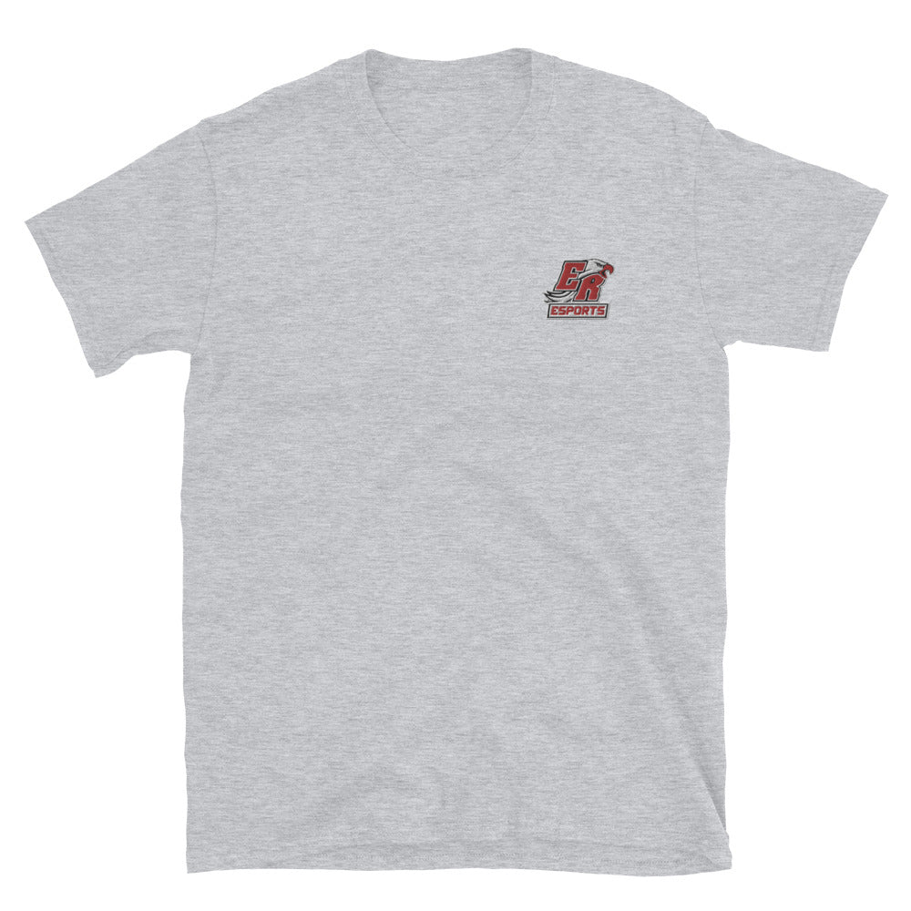 Eagle Ridge High School | On Demand | Embroidered Short-Sleeve Unisex T-Shirt