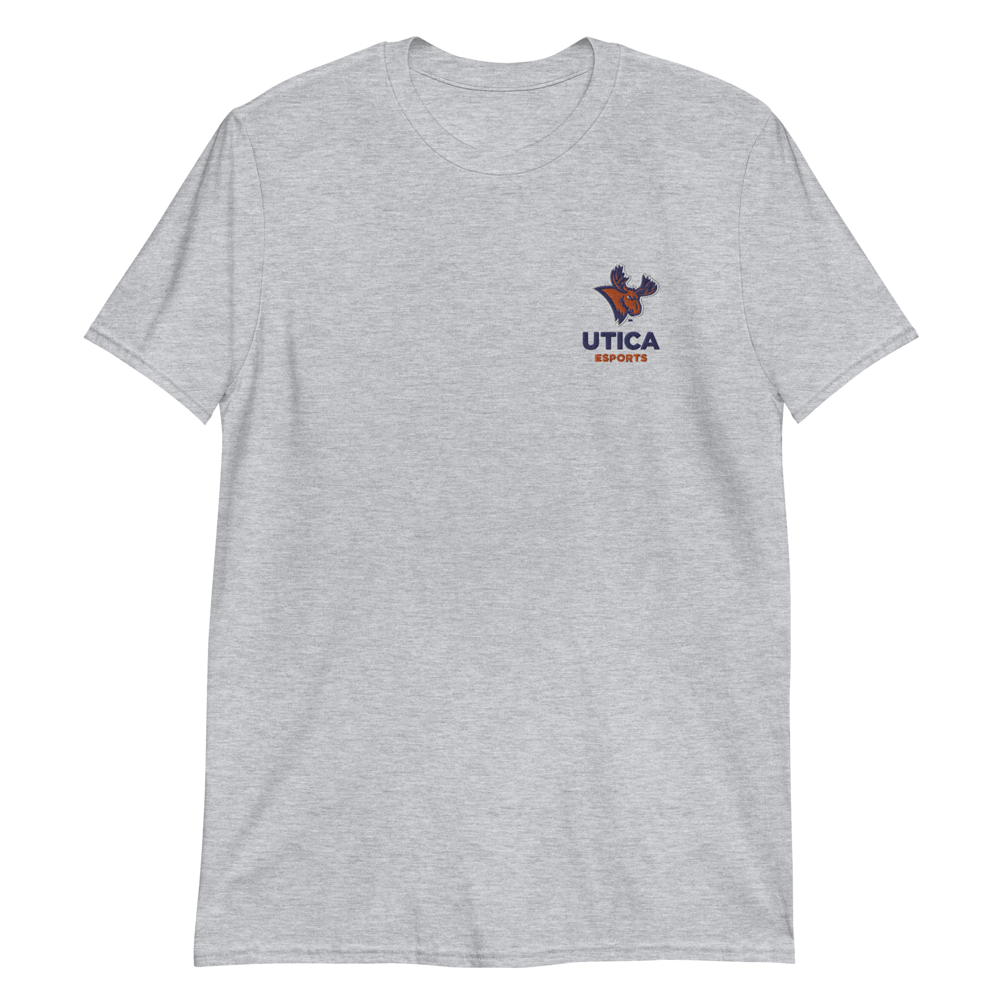 Utica University | On Demand | Embroidered Short-Sleeve Unisex T-Shirt