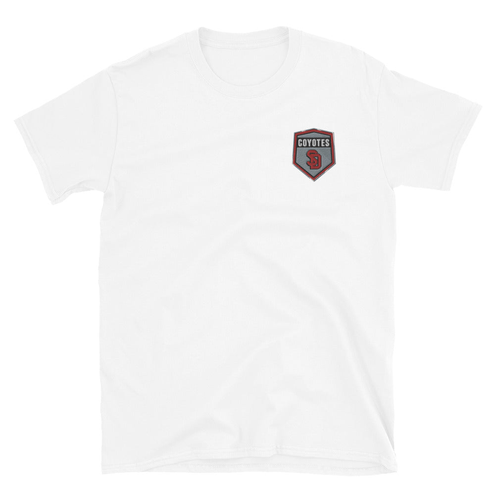 South Dakota University | On Demnad | Embroidered Short-Sleeve Unisex T-Shirt