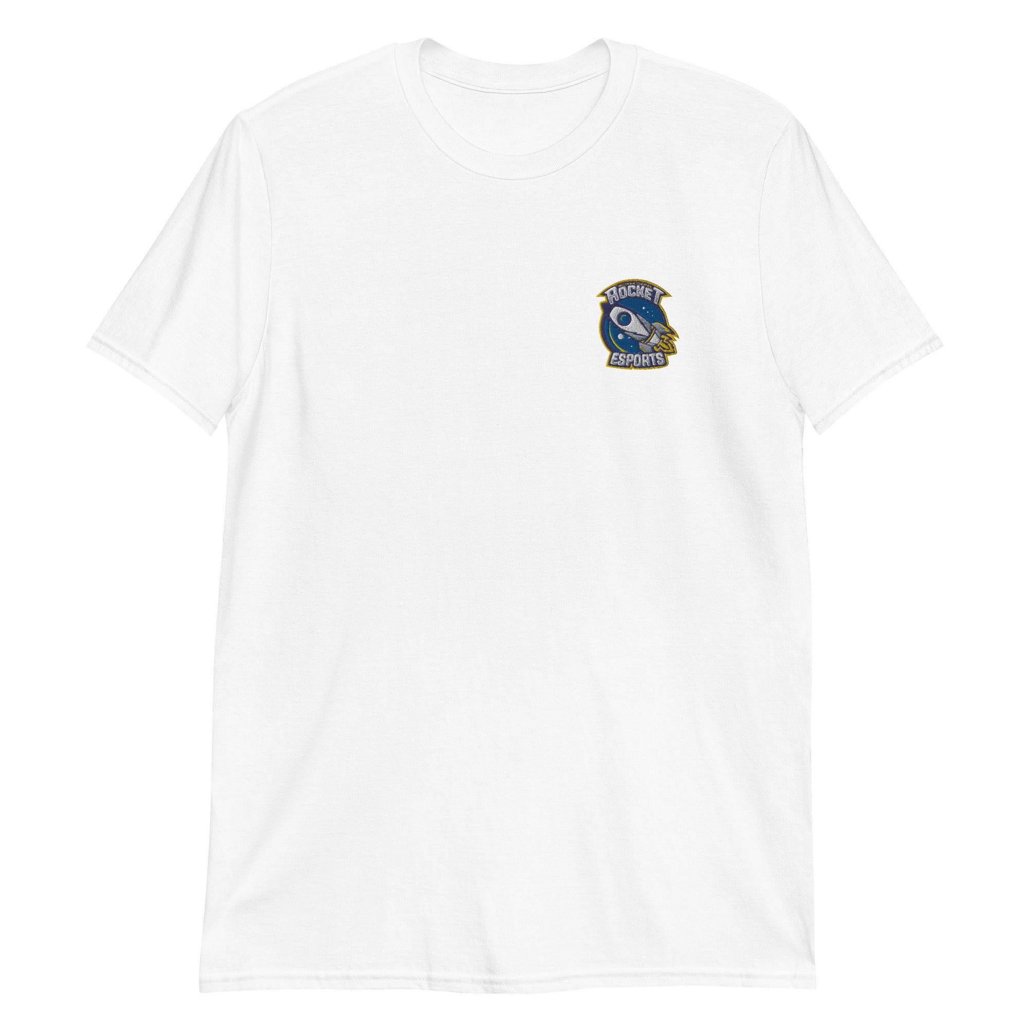 Indiana Digital Learning School | On Demand | Embroidered Short-Sleeve Unisex T-Shirt