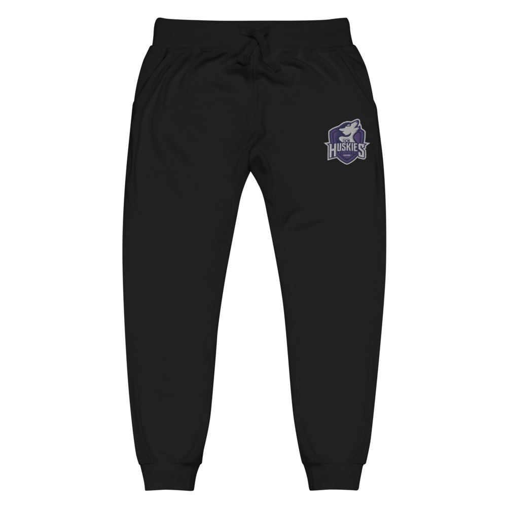 DC Huskies Esports | On Demand | Embroidered Unisex fleece Joggers