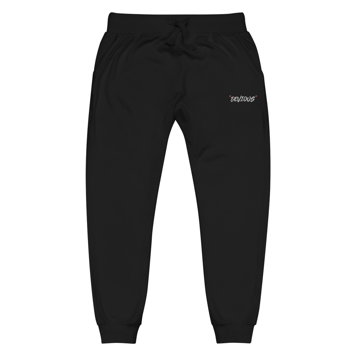 Ranster "Devious" Embroidered Unisex fleece sweatpants