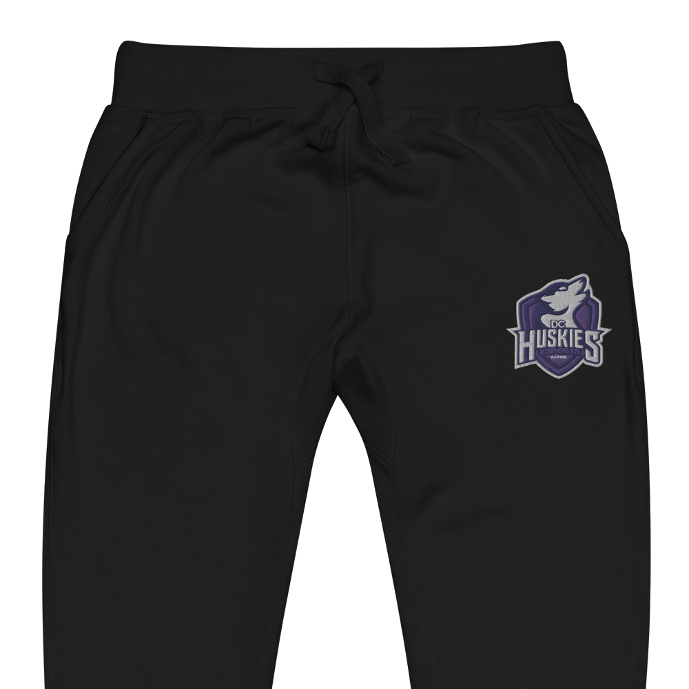 DC Huskies Esports | On Demand | Embroidered Unisex fleece Joggers