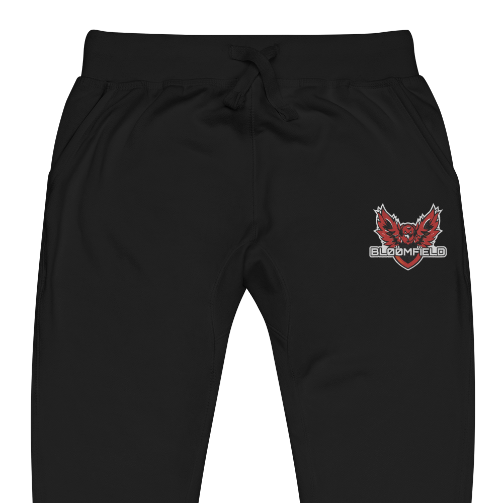 Bloomfield HS | On Demand | Embroidered Unisex fleece sweatpants