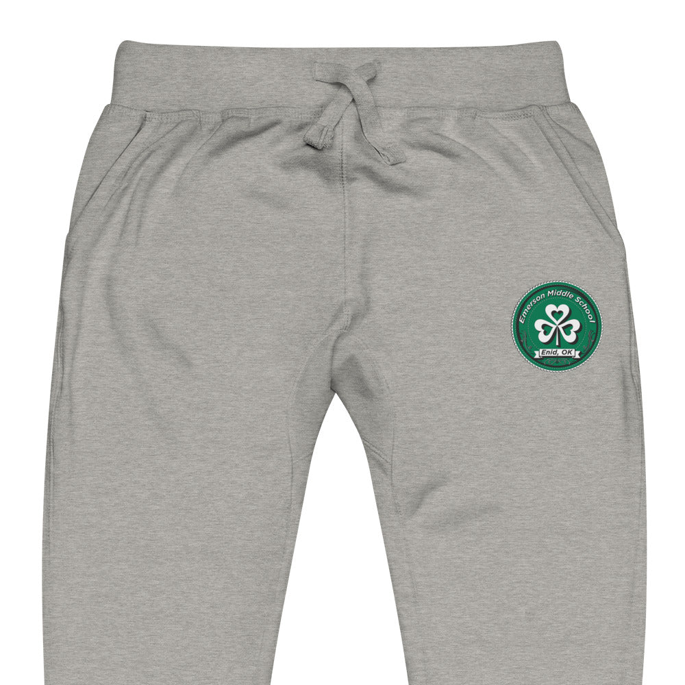 Enid Public Schools [Emerson] | On Demand | Embroidered Unisex Fleece Sweatpants