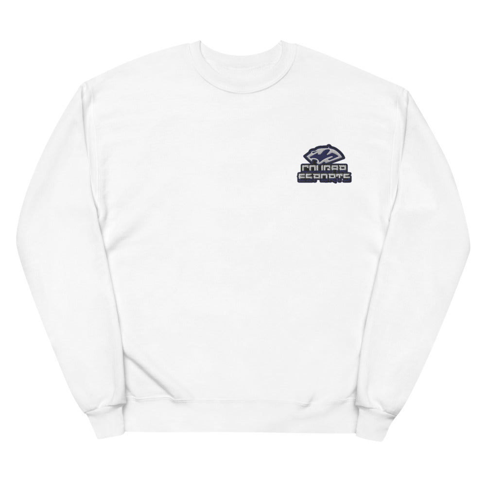 Plainfield South High School | On Demand | Embroidered Unisex Fleece Sweatshirt