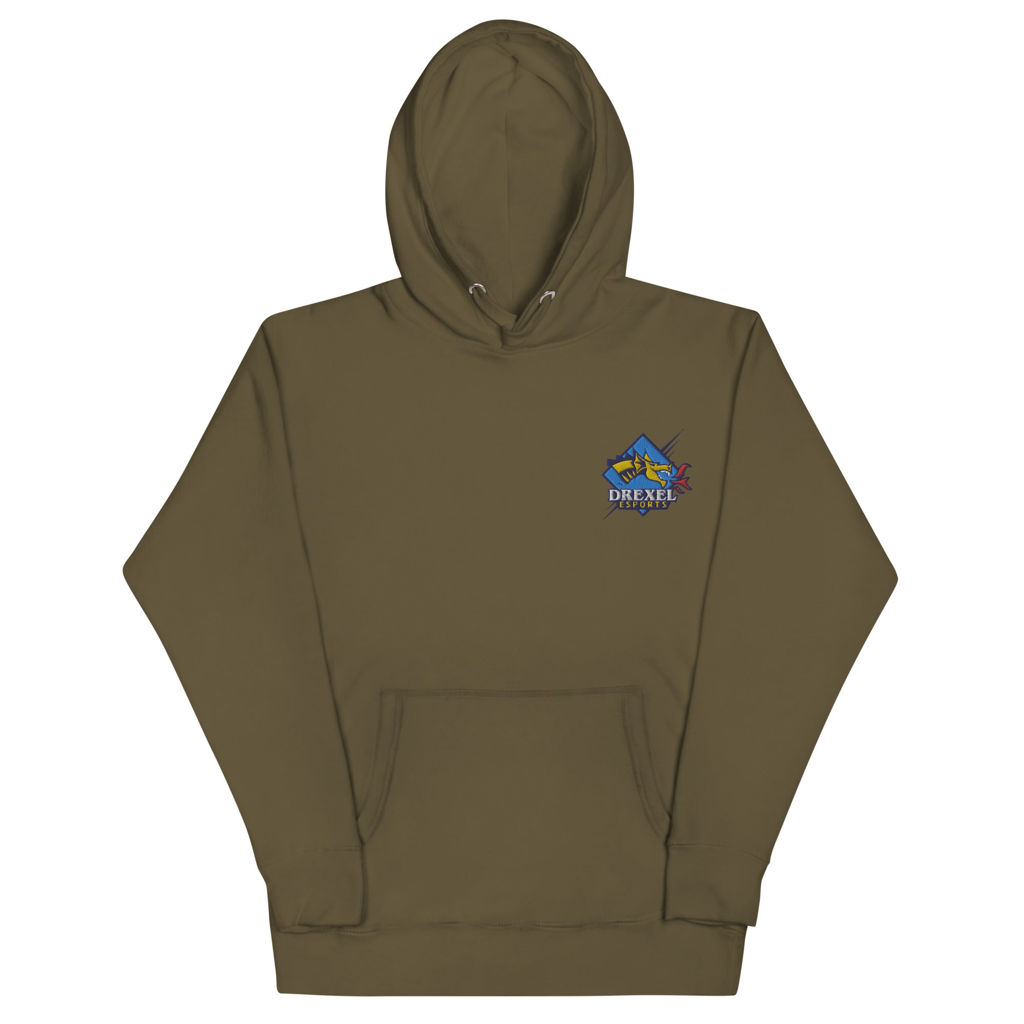 Drexel Dragons Esports On Demand Embroidered Unisex Hoodie EsportsGear LLC