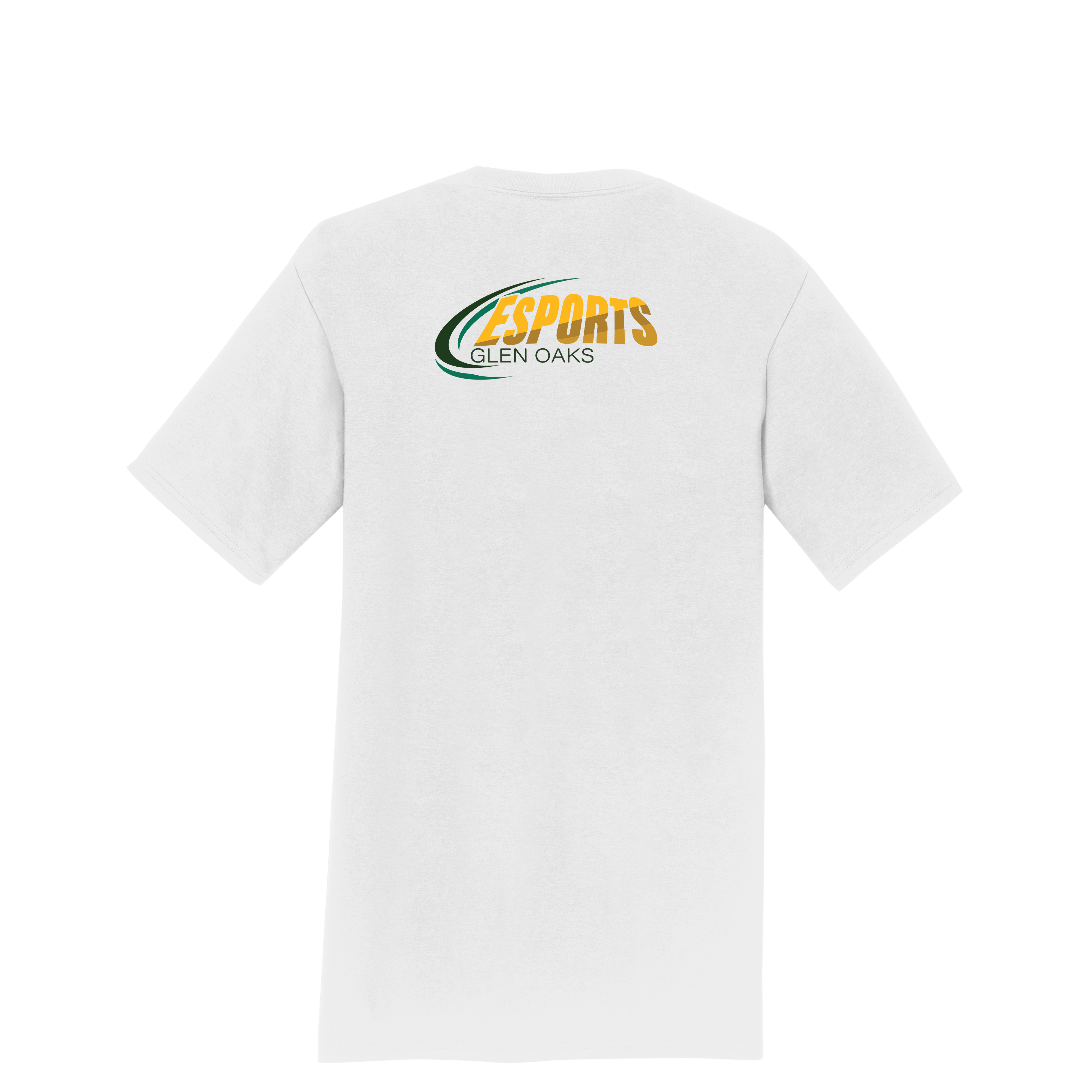 Glen Oaks CC | DTF | Unisex Short Sleeve T-Shirt Dual-Print White