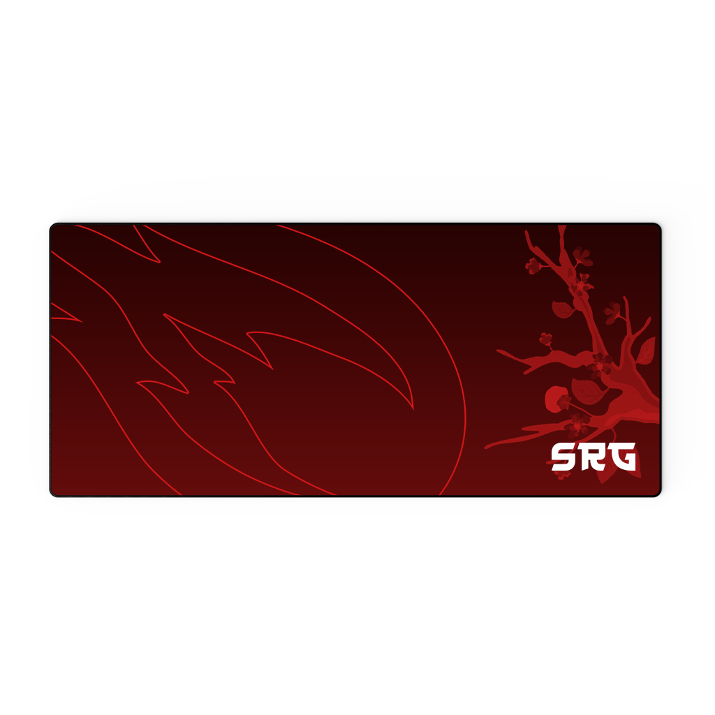 SeeingRedGaming | Immortal Series | Stitched Edge XL Mousepad