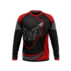 Bison Esports | Phantom Series | Raglan Long Sleeve T-Shirt
