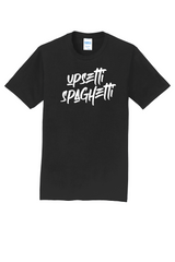 Upsetti Spaghetti | Street Series | [DTF] Unisex Short Sleeve T-Shirt #UPS002 Black