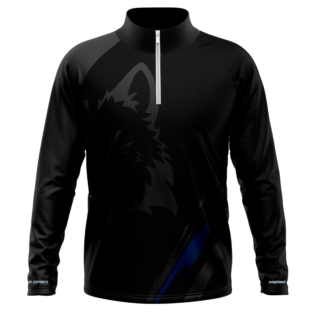 Madison College | Immortal Series | Quarter Zip Pullover Blackout