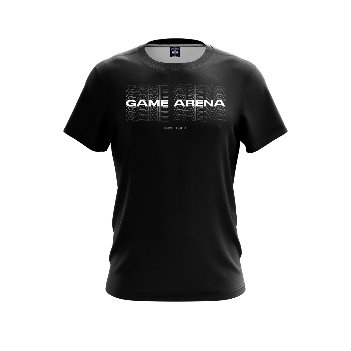Game Arena Season 1 | Street Series | [DTF] Game Over T-Shirt Black #GAW004