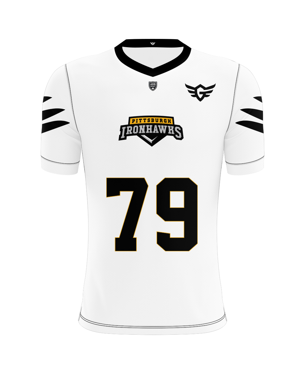 Pittsburgh Ironhawks Away Jersey