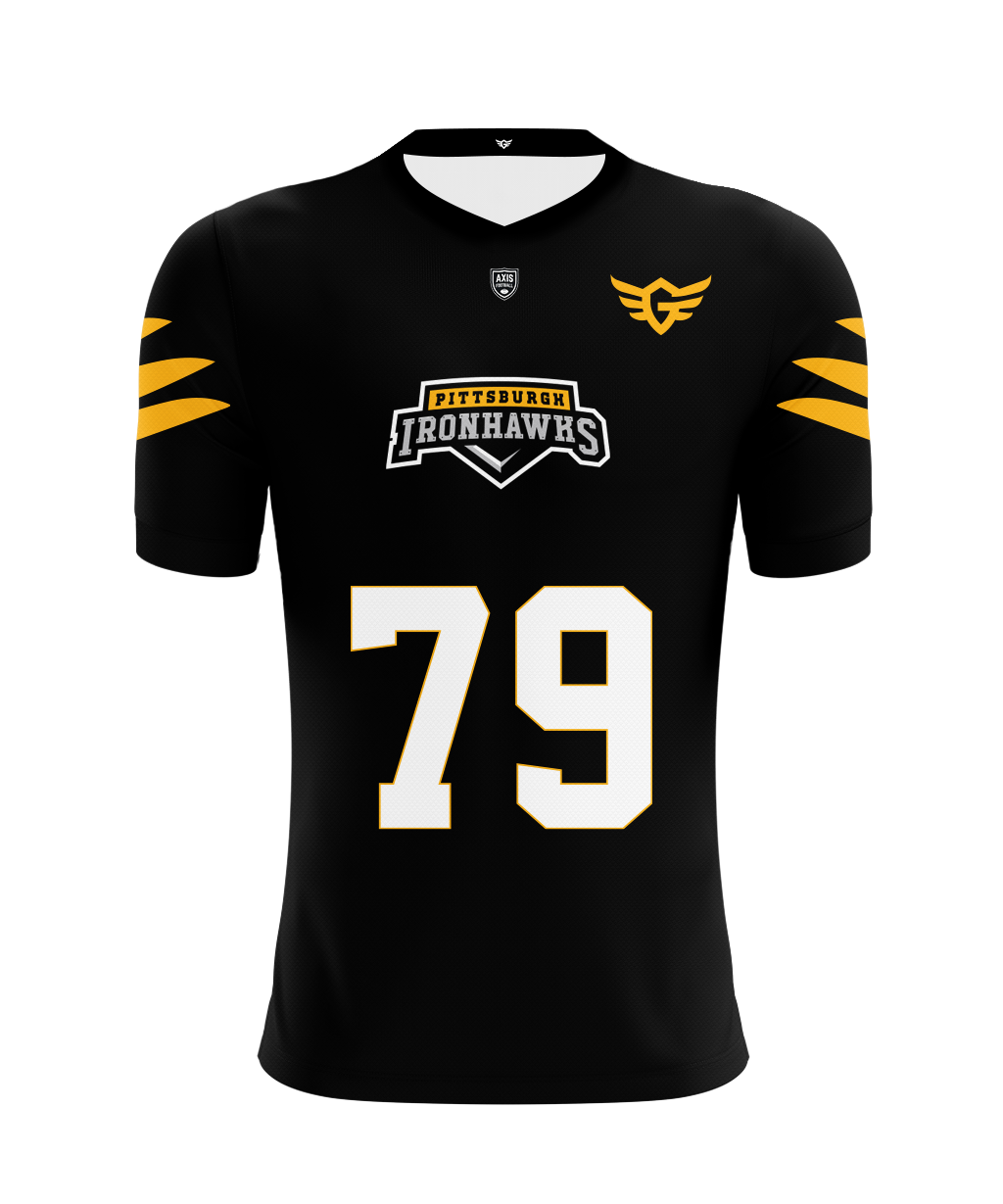 Pittsburgh Ironhawks Home Jersey