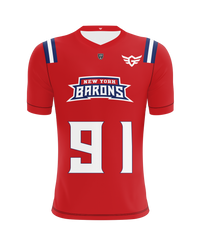 New York City Barons Home Jersey