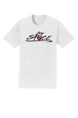 LeySauce | Street Series | [DTF] Unisex Short Sleeve T-Shirt White #LEY003