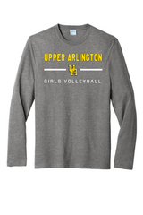 Upper Arlington Volleyball | Street Series | [DTF] Unisex Long Sleeve T-Shirt #UAV007 Graphite