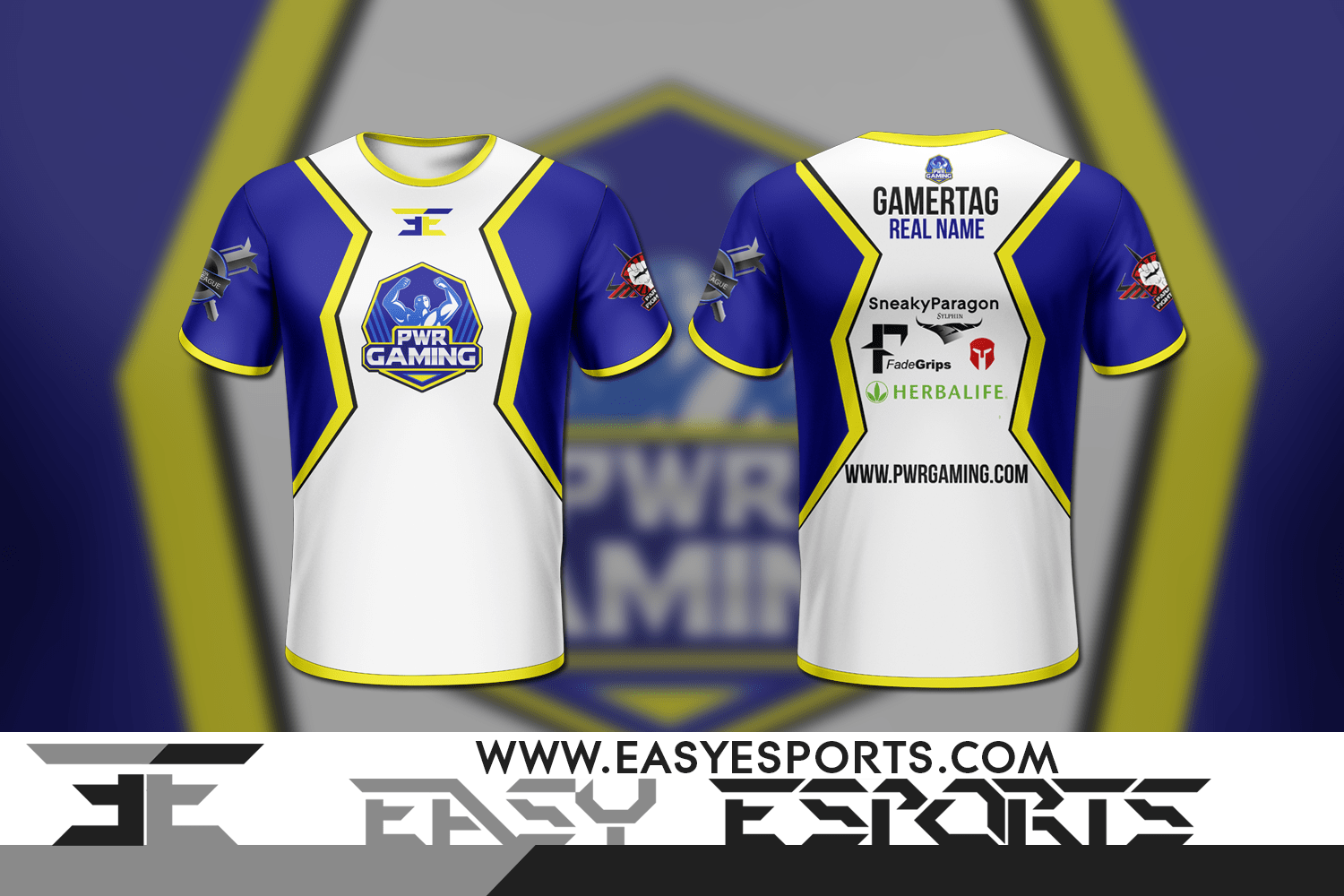 PWR Gaming Retro Jersey