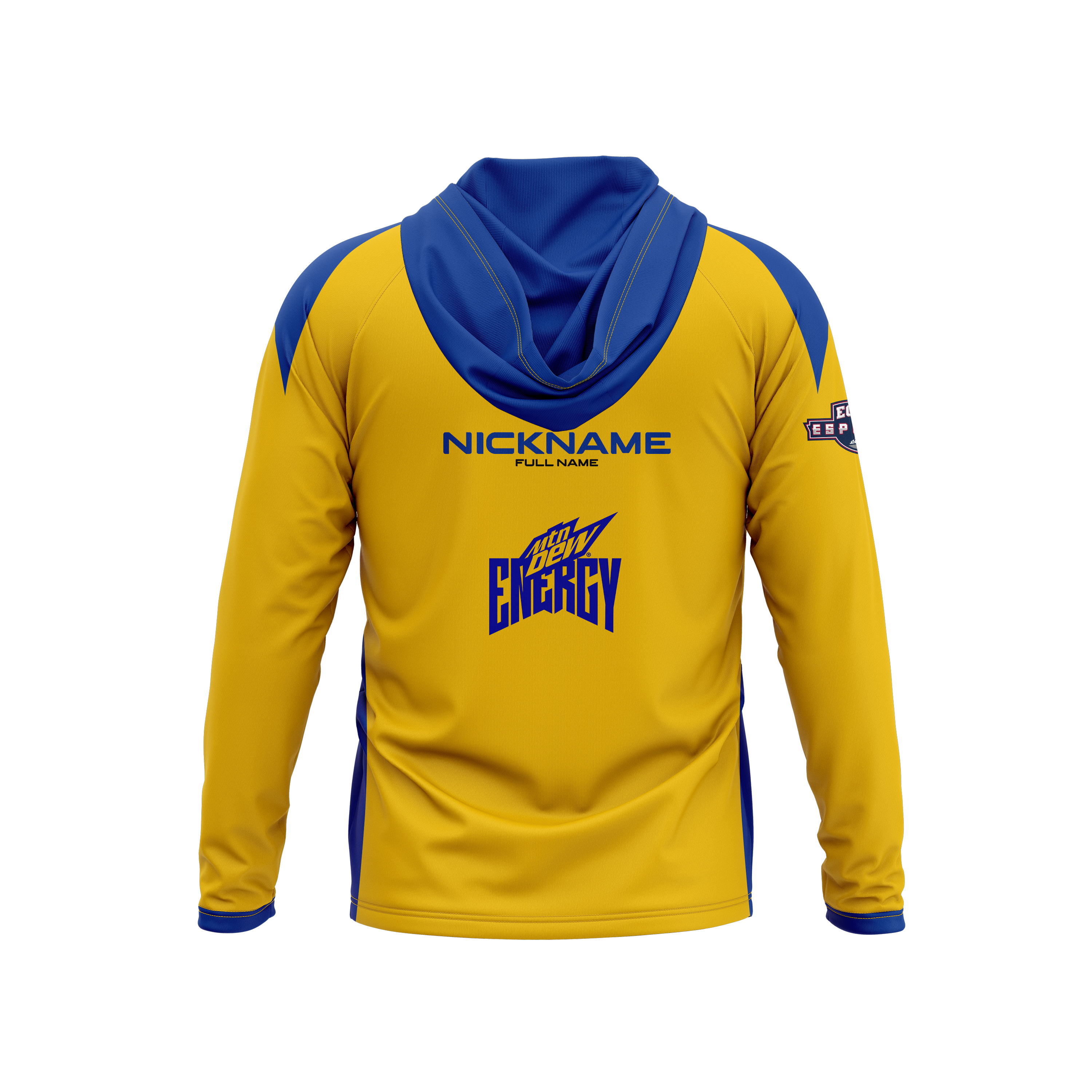 Wildcats Esports | Phantom Series | Raglan Long Sleeve Hooded T-Shirt Alt