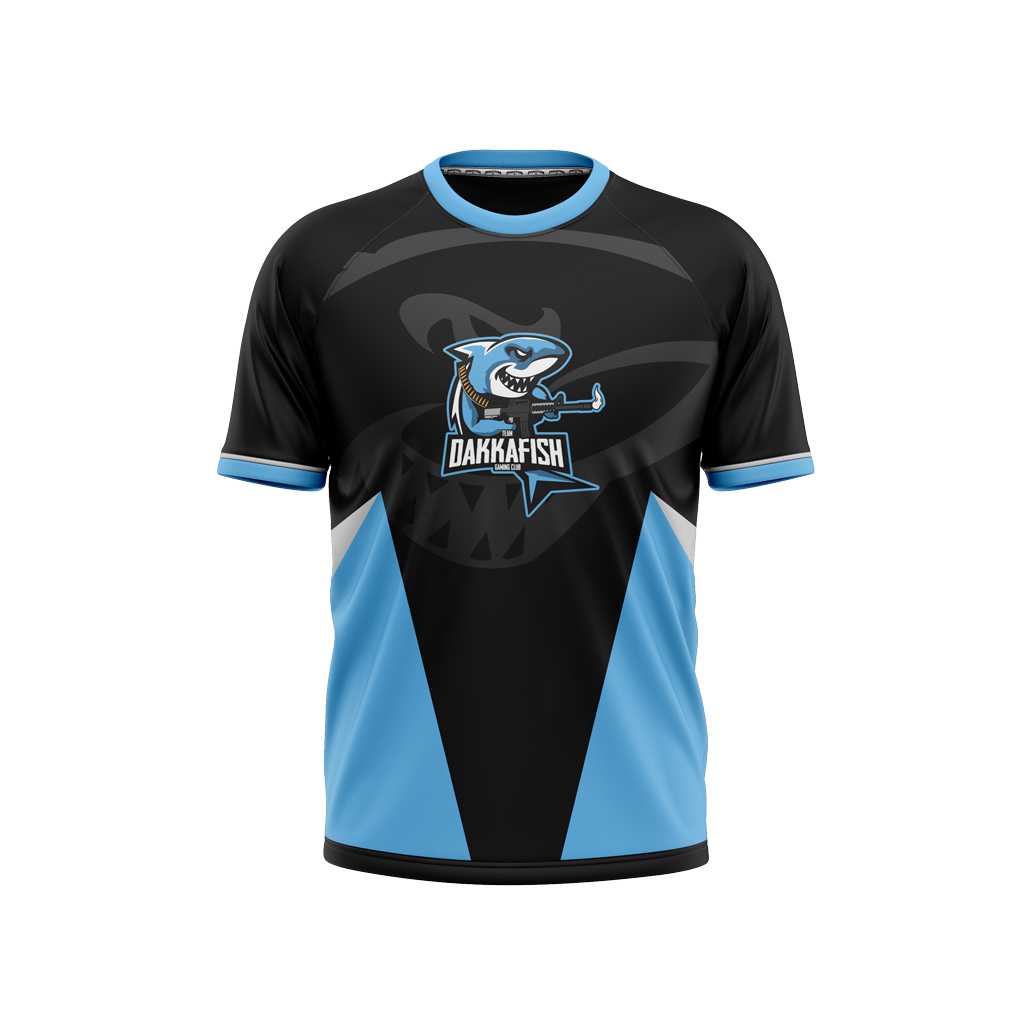Team Dakkafish Gaming Club | Phantom Series | Raglan T-Shirt