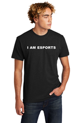 I AM ESPORTS" Black Unisex T-Shirt [LIMITED]