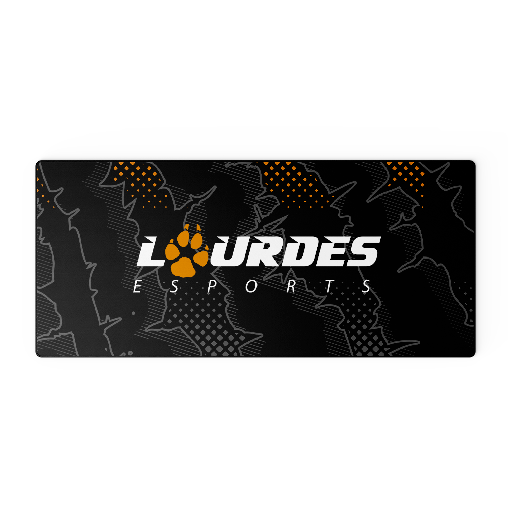 Lourdes University | Immortal Series | Stitched Edge XL Mousepad
