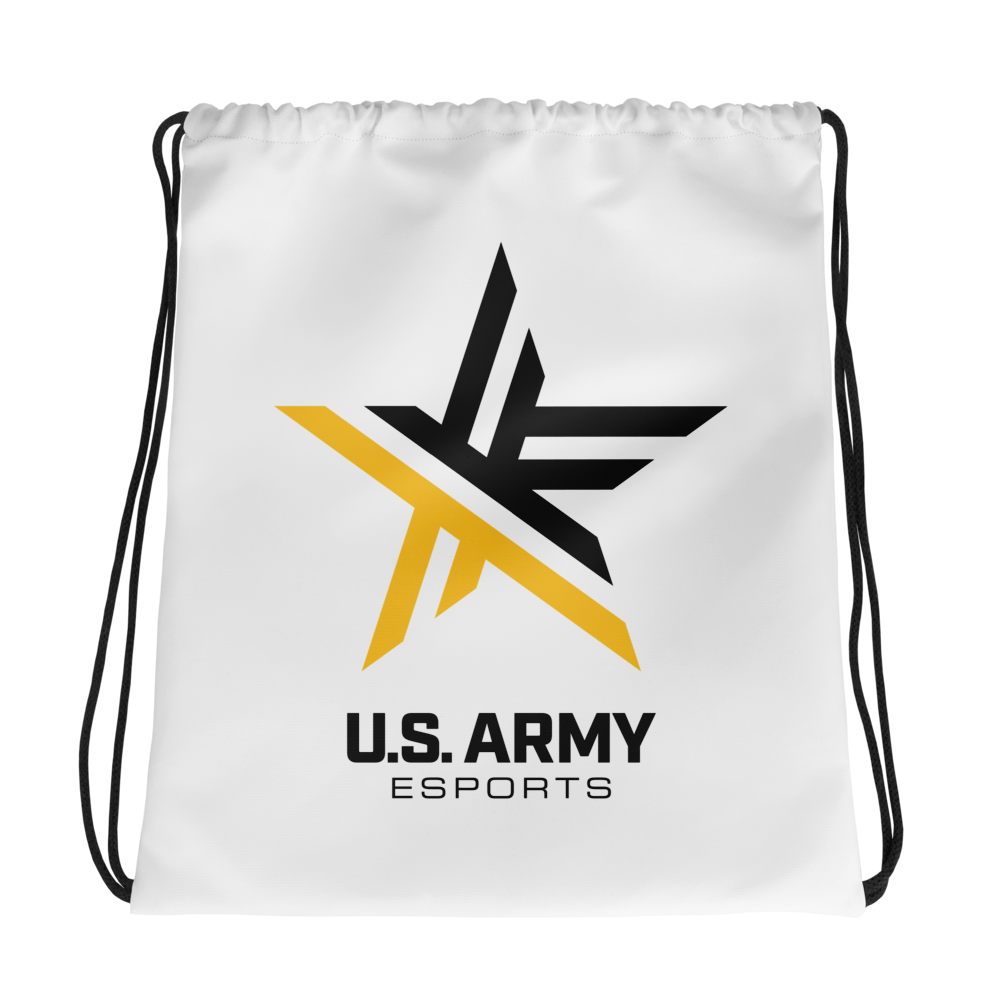 U.S. Army Esports | On Demand | Dye Sublimated Drawstring bag