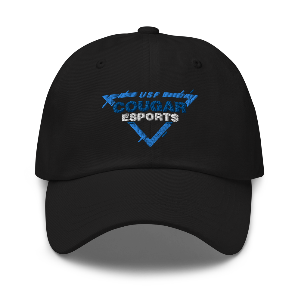 USF Cougar Esports | Street Gear | Embroidered Dad hat