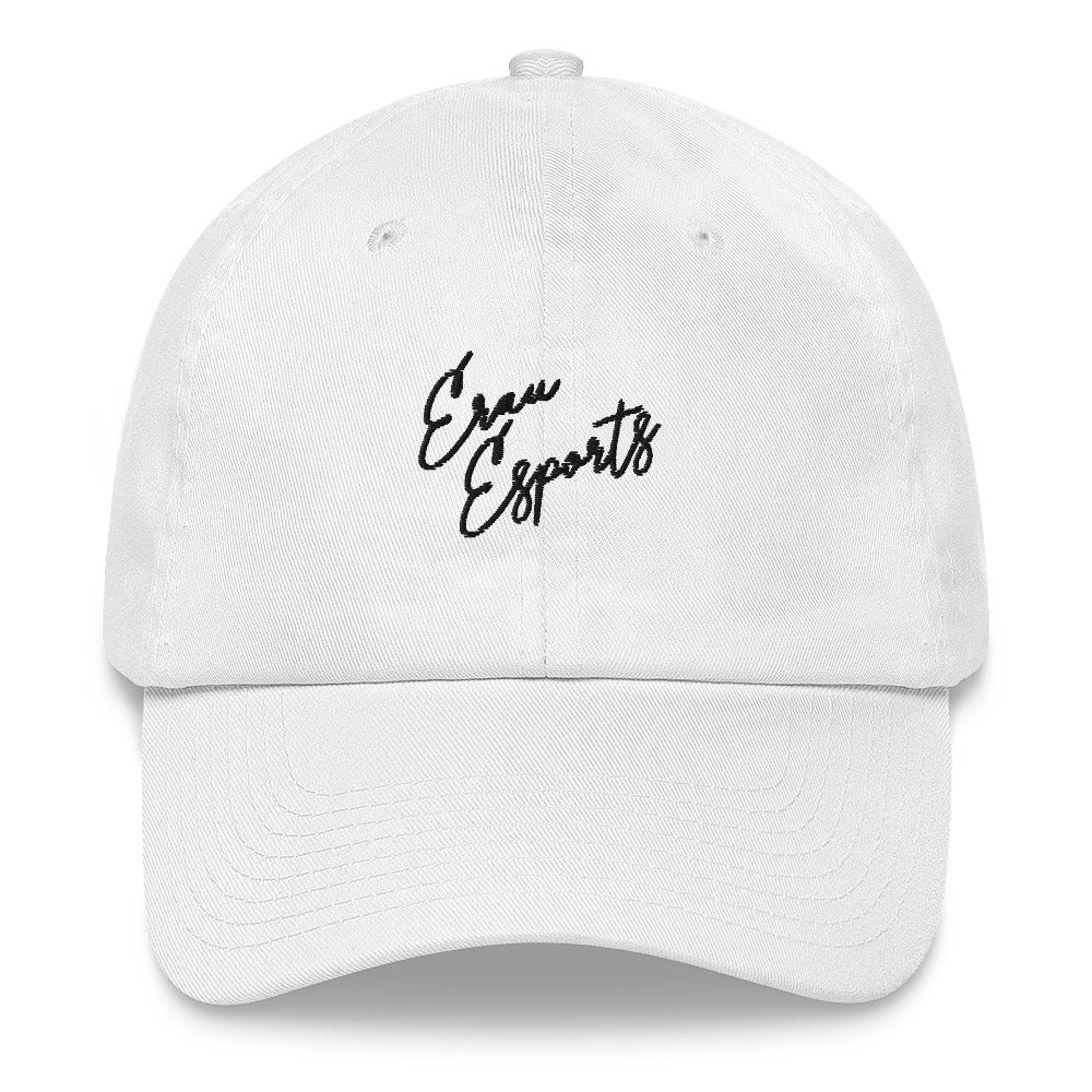 ERAU Esports | On Demand | Embroidered White Dad hat