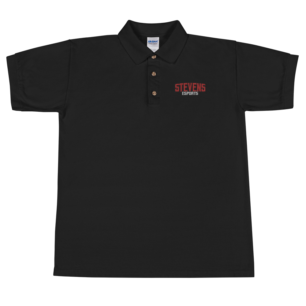 Stevens Esports | On Demand | Embroidered Polo Shirt