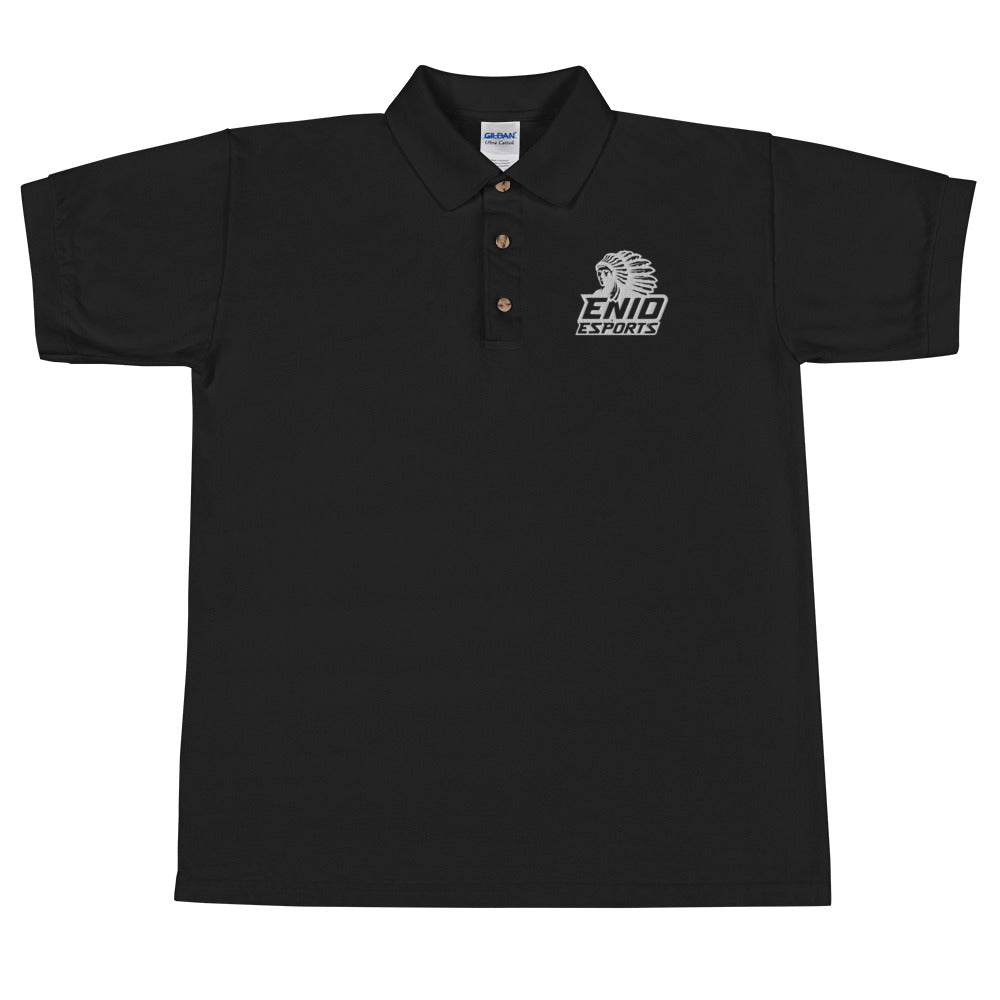 Enid Public Schools | On Demand | Embroidered Polo Shirt