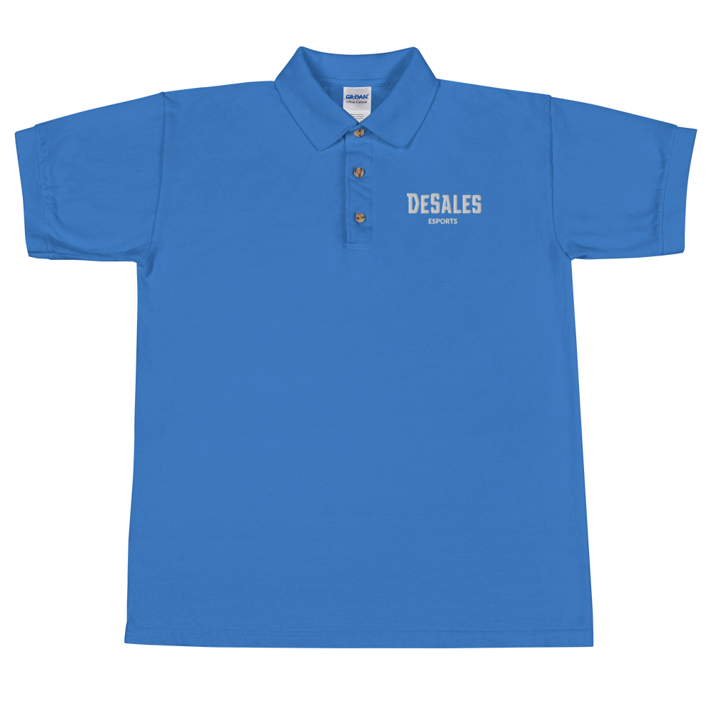 Desales Esports | Street Gear | Embroidered Polo Shirt