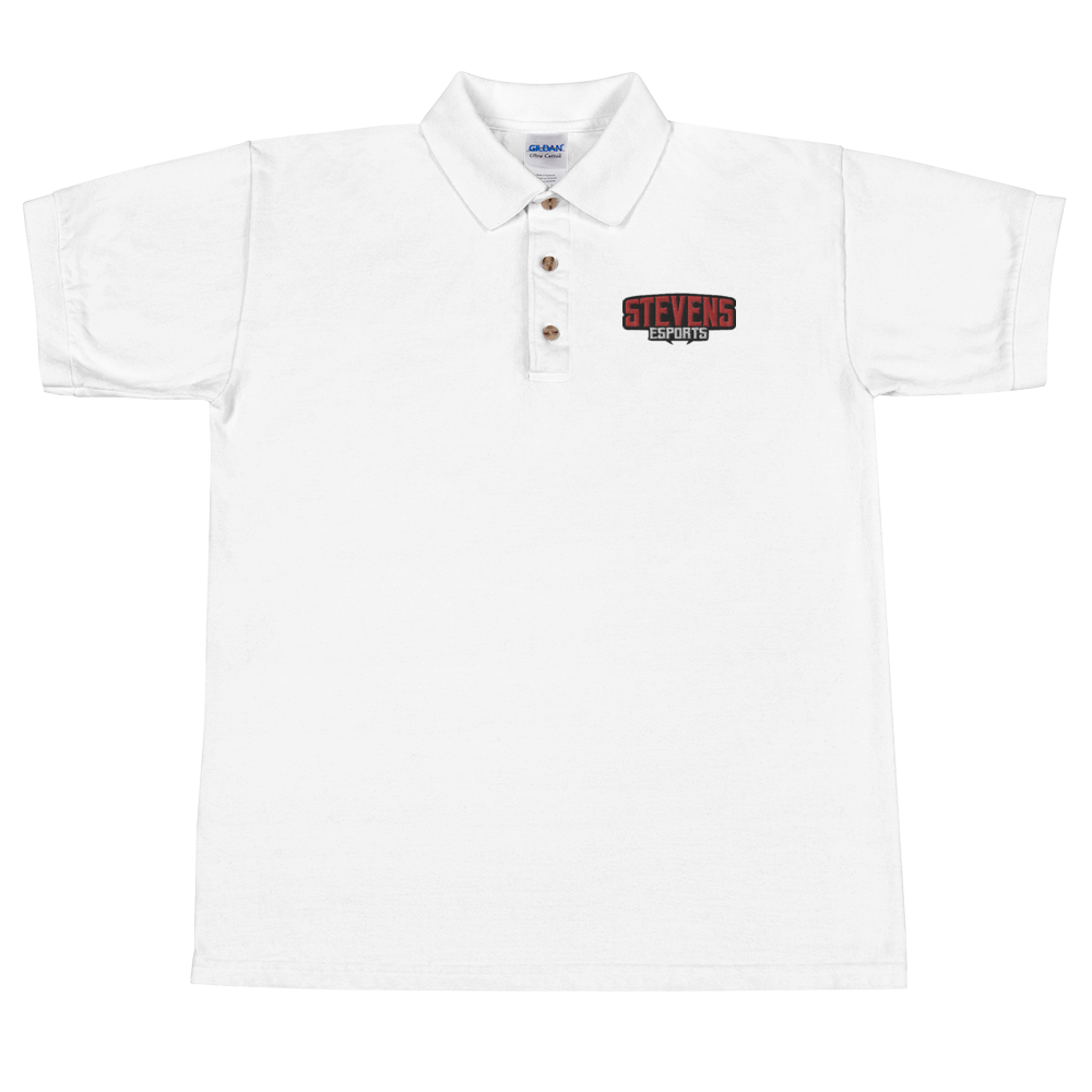 Stevens Esports | On Demand | Embroidered Polo Shirt