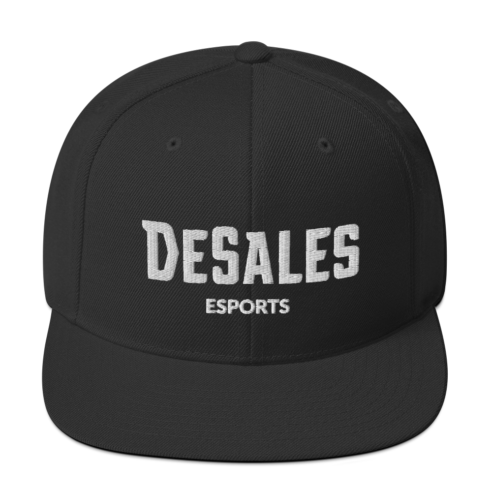 Desales Esports | Street Gear | Embroidered Snapback Hat