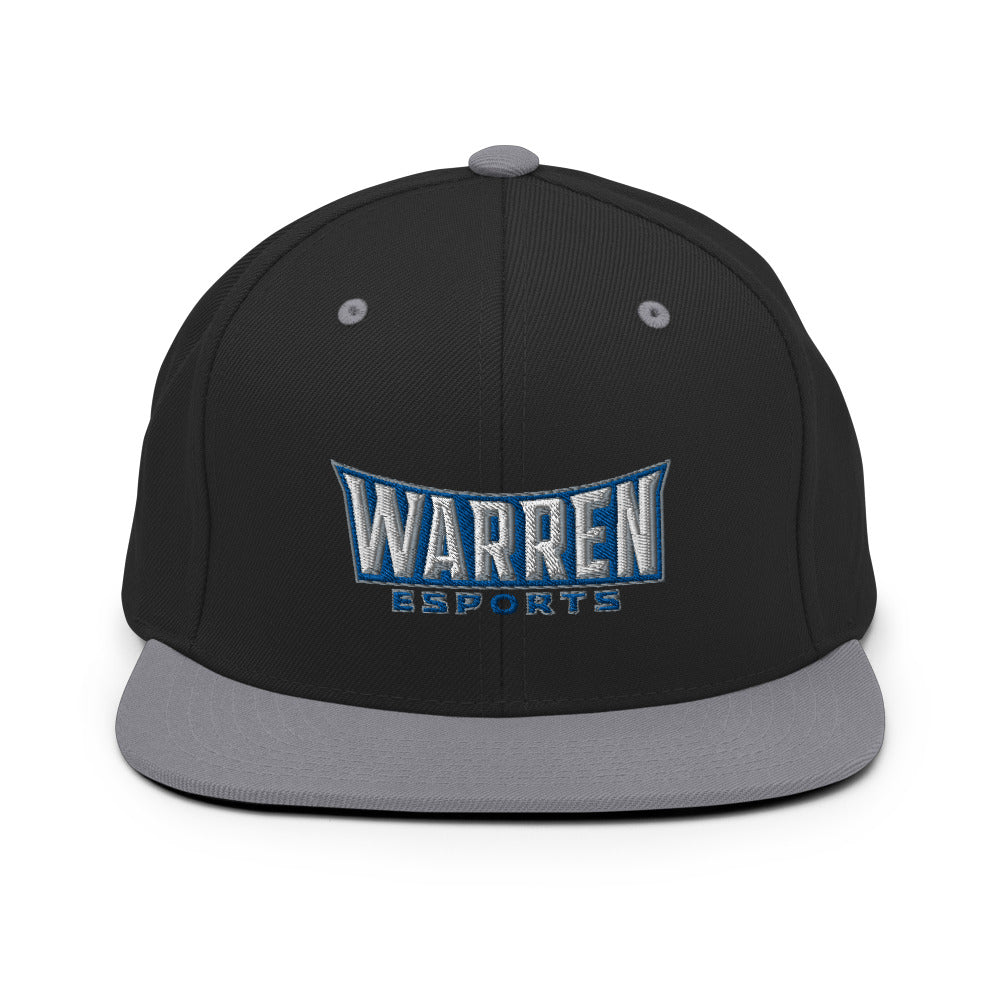 Warren High School Esports | Street Gear | Embroidered Snapback Hat