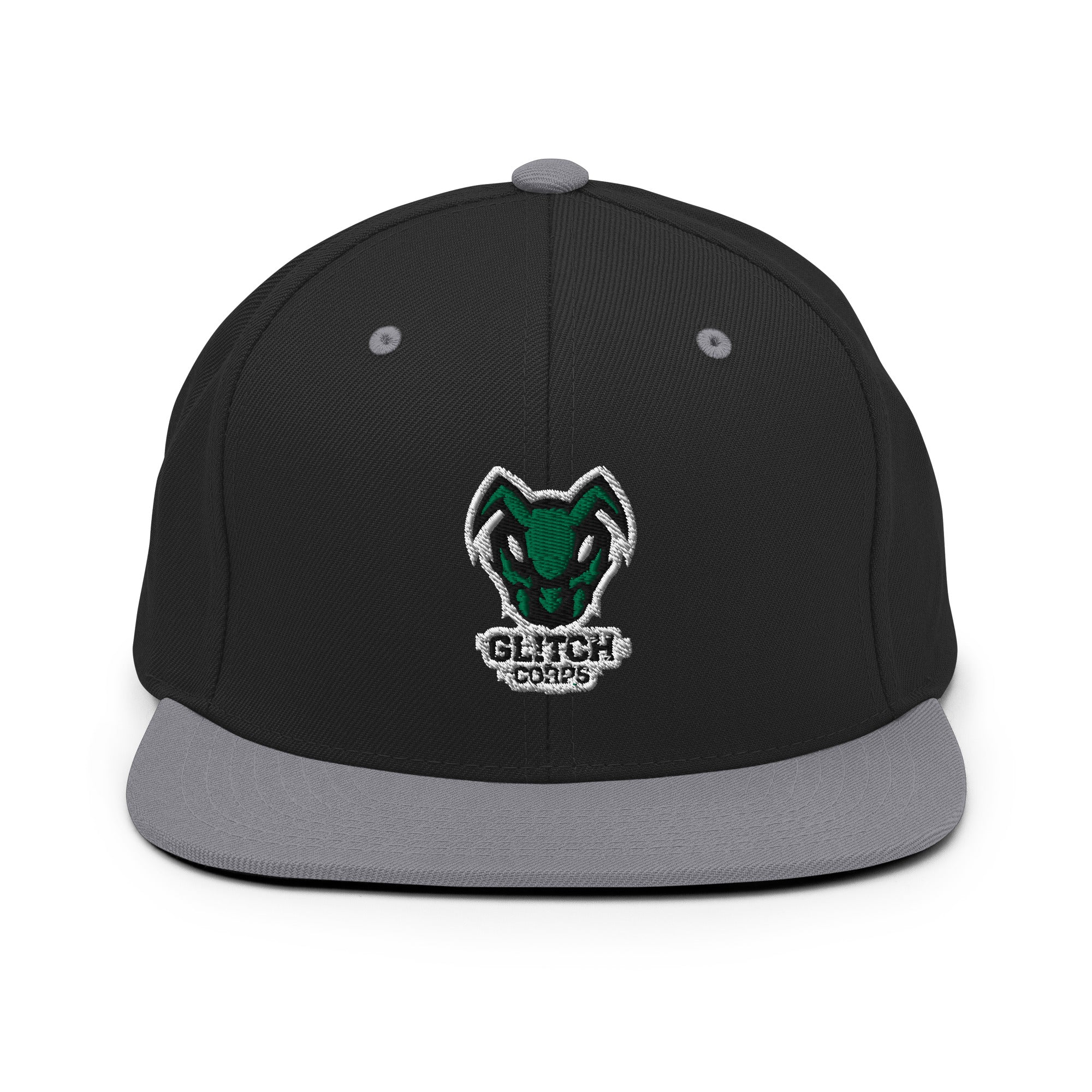 Glitch Corps | On Demand | Embroidered Snapback Hat