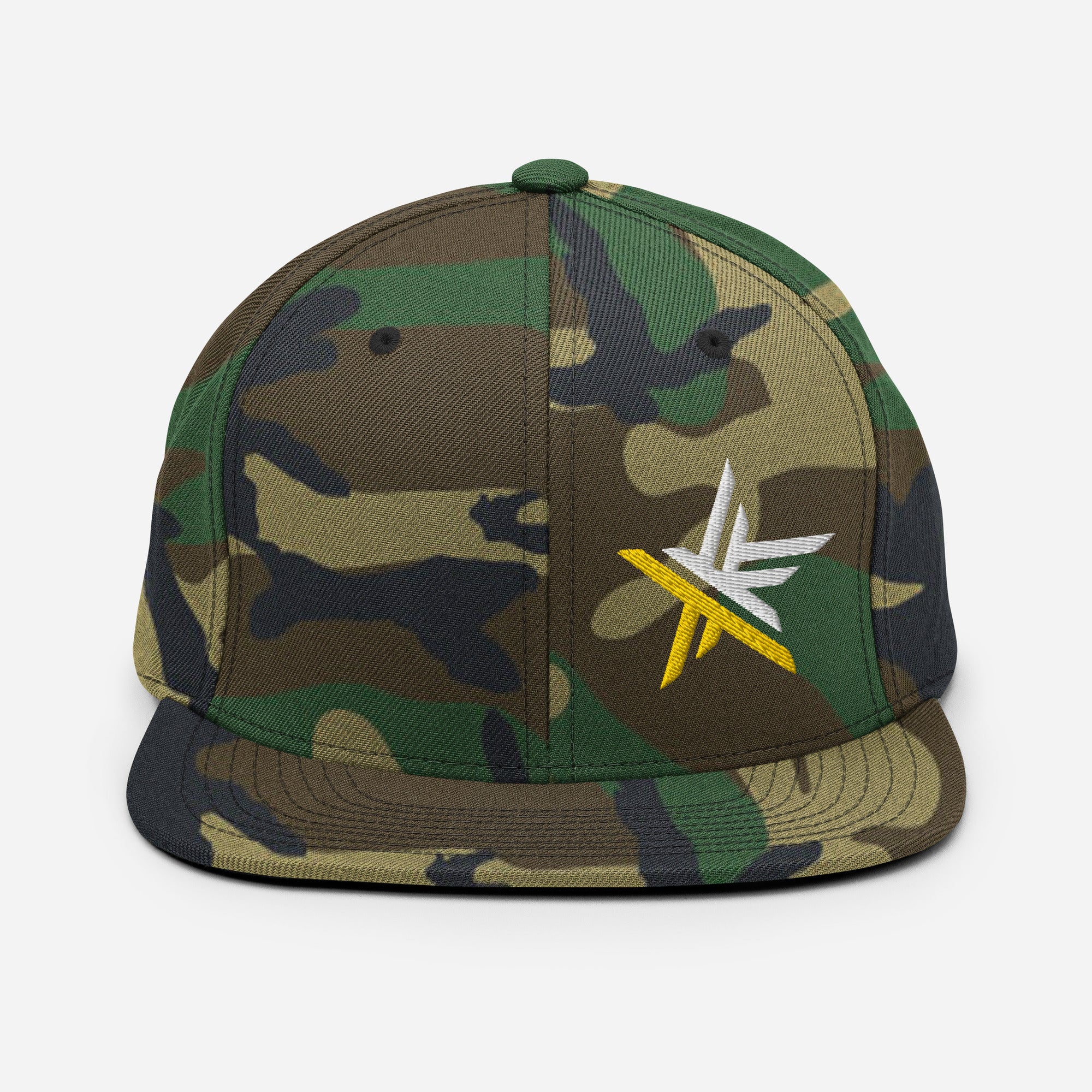 U.S. Army Esports | On Demand | 3D Puff Embroidered Snapback Hat [White Offset Logo]