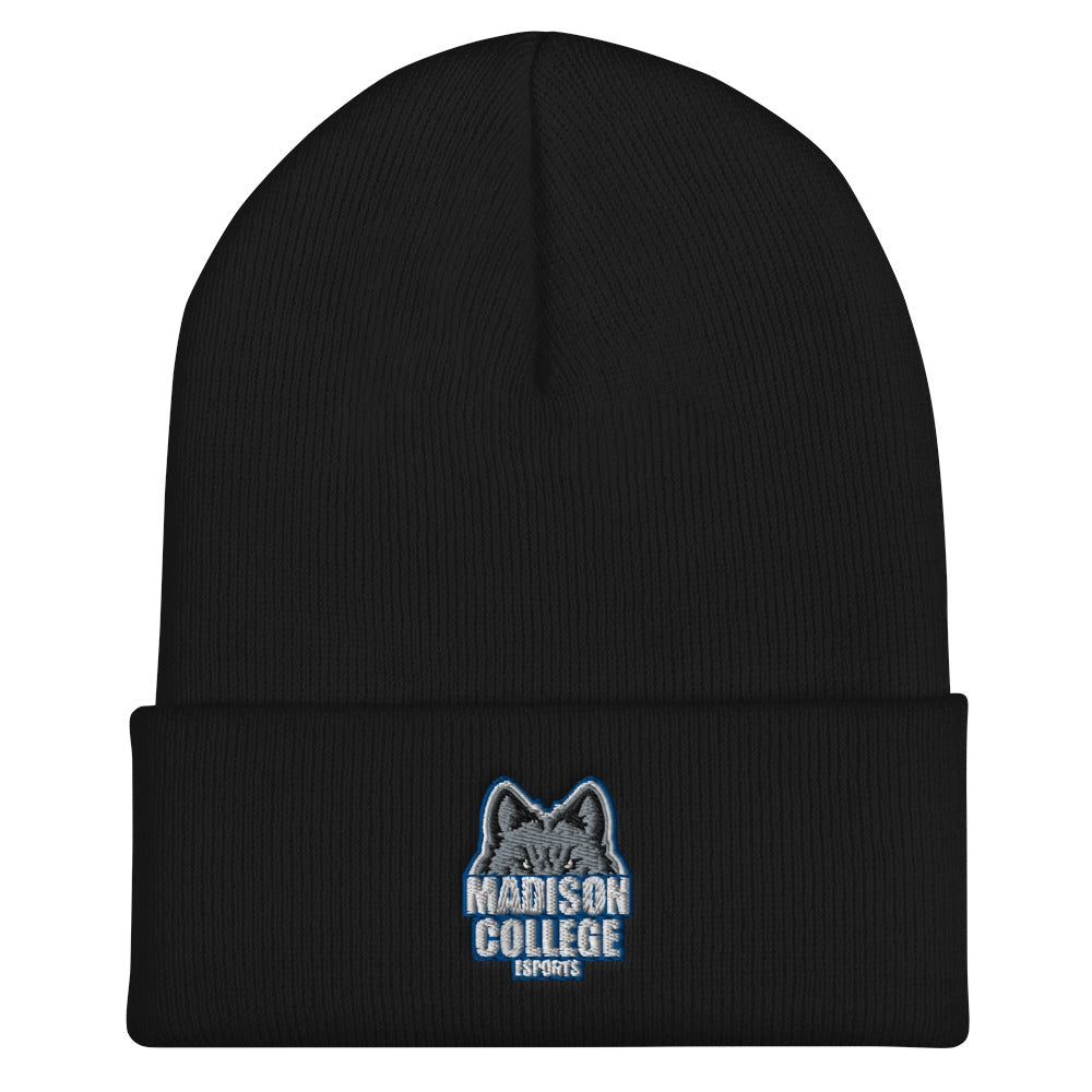 Madison College | On Demand | Embroidered Cuffed Beanie2