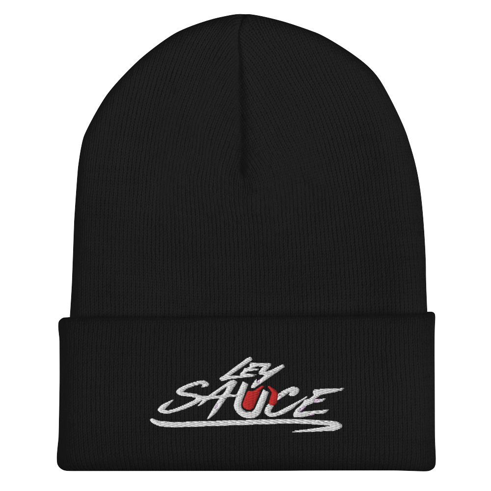 LeySauce | On Demand | Embroidered Cuffed Beanie