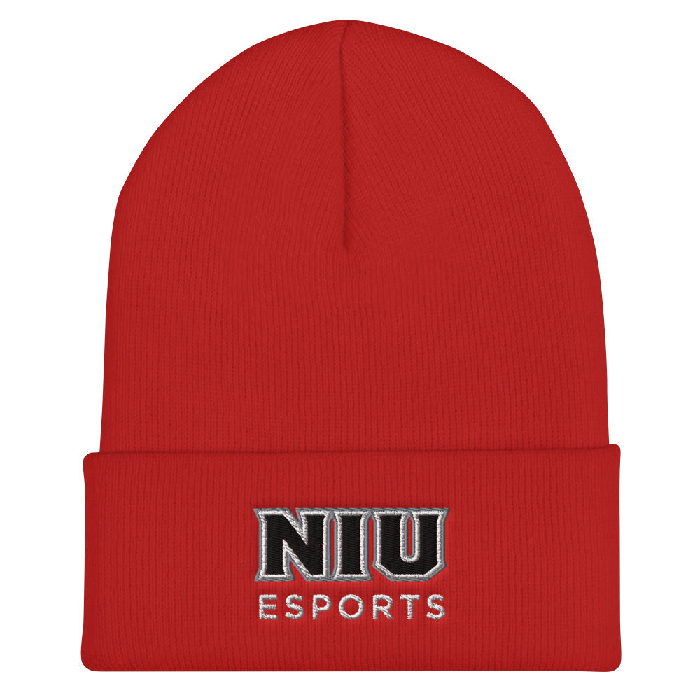 NIU Esports | On Demand | Embroidered Cuffed Beanie