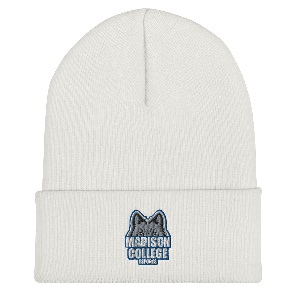 Madison College | On Demand | Embroidered Cuffed Beanie2