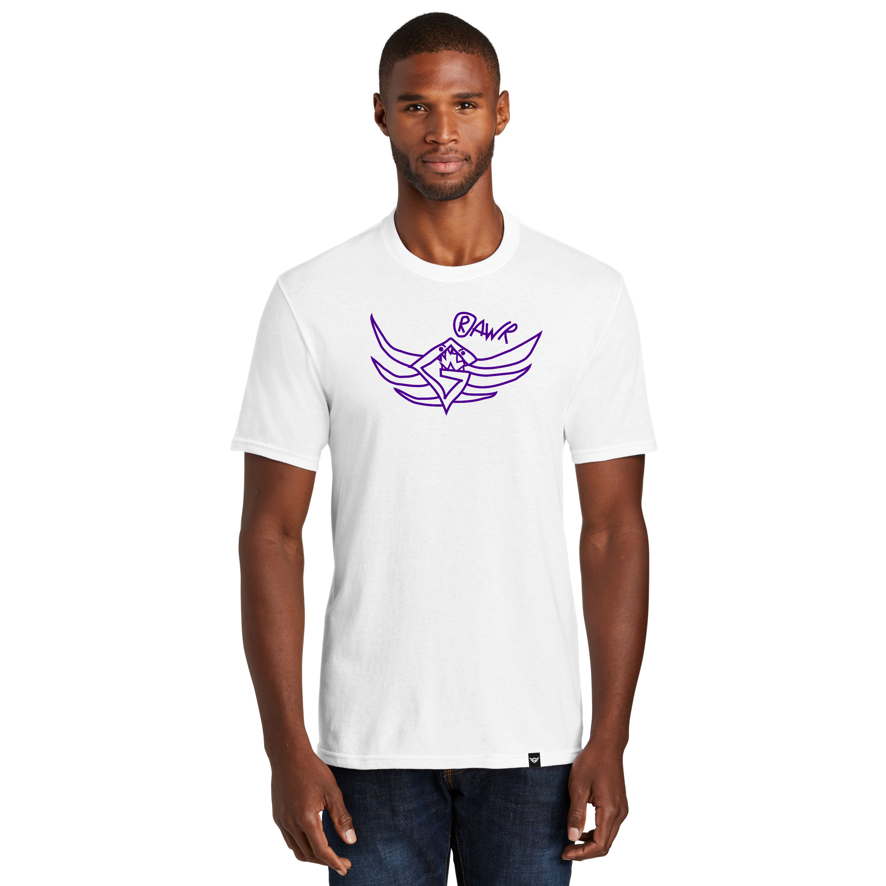 Purple RAWR EsportsGear | Street Series | [DTF] Unisex Short Sleeve T-Shirt
