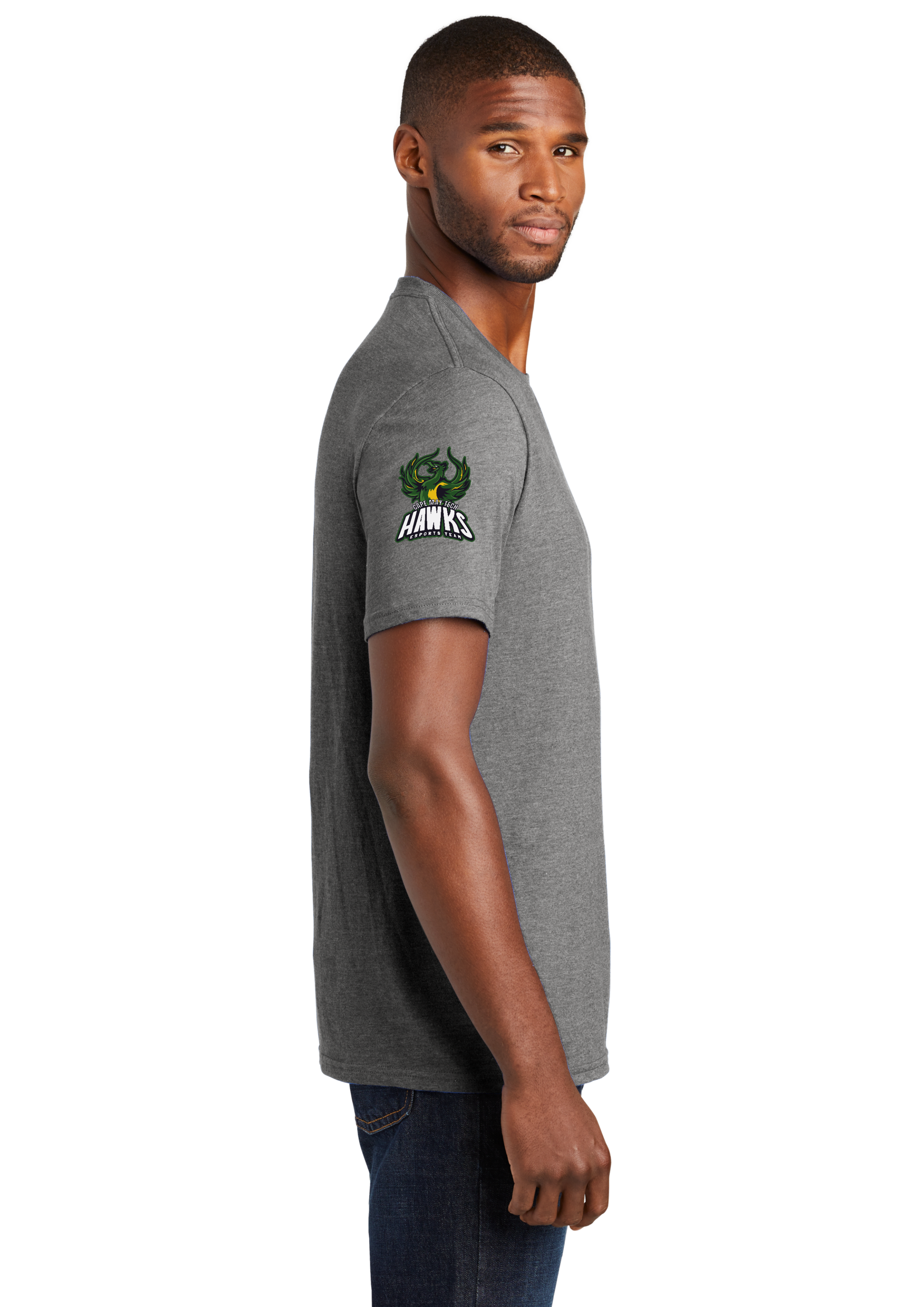 Cape May Technical | Street Series | [DTF] Unisex Short Sleeve T-Shirt {Dual Print} Grey {#CMT002D}